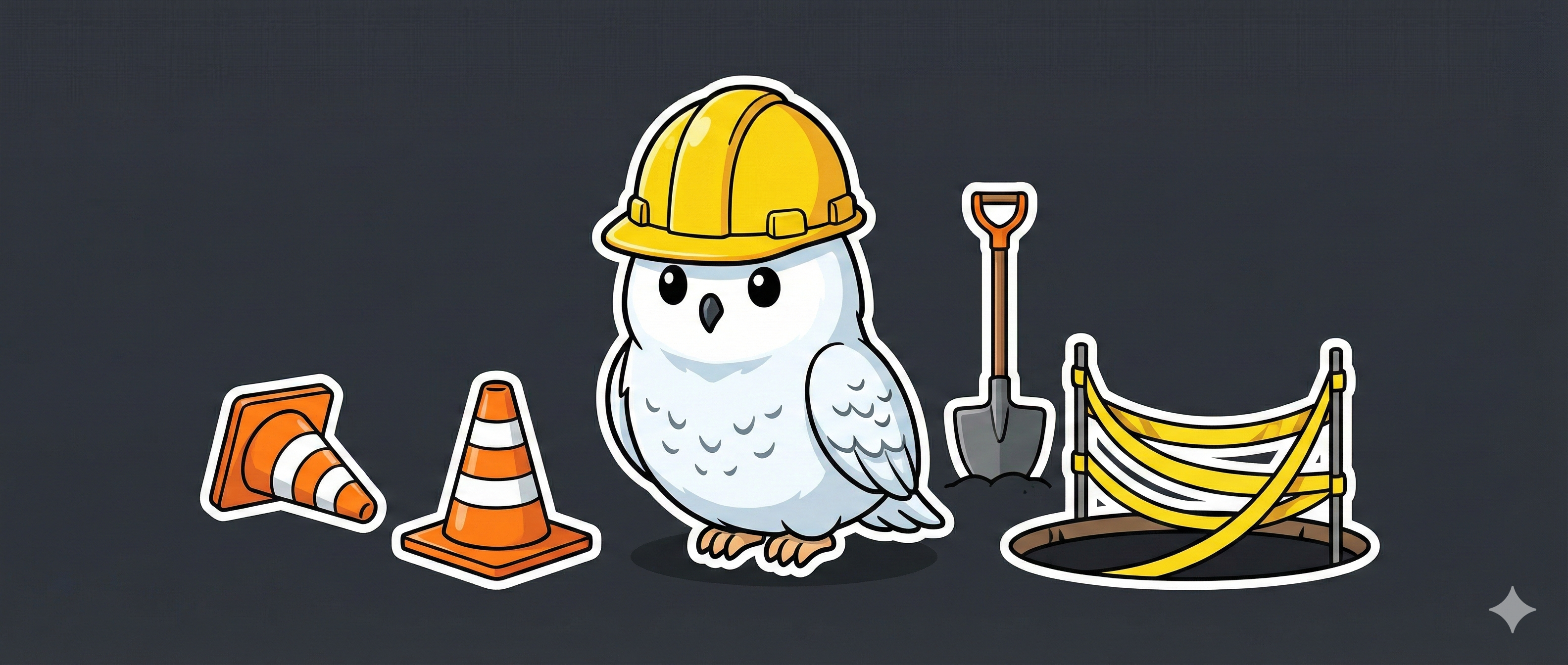 Owl Under Construction